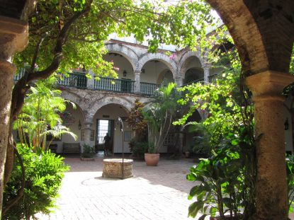 Inner Courtyard Of The Convento De La Popa, Cartegena, Columbia