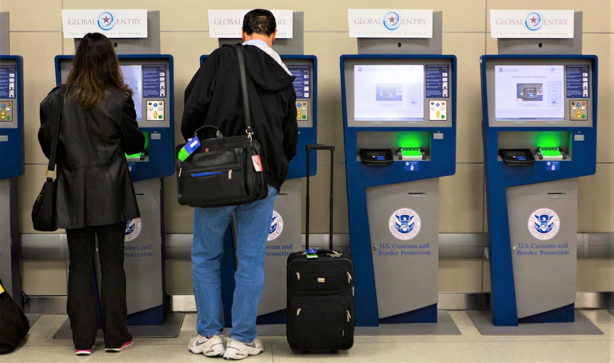 Global Entry, Global Entry Kiosk, Immigration Control