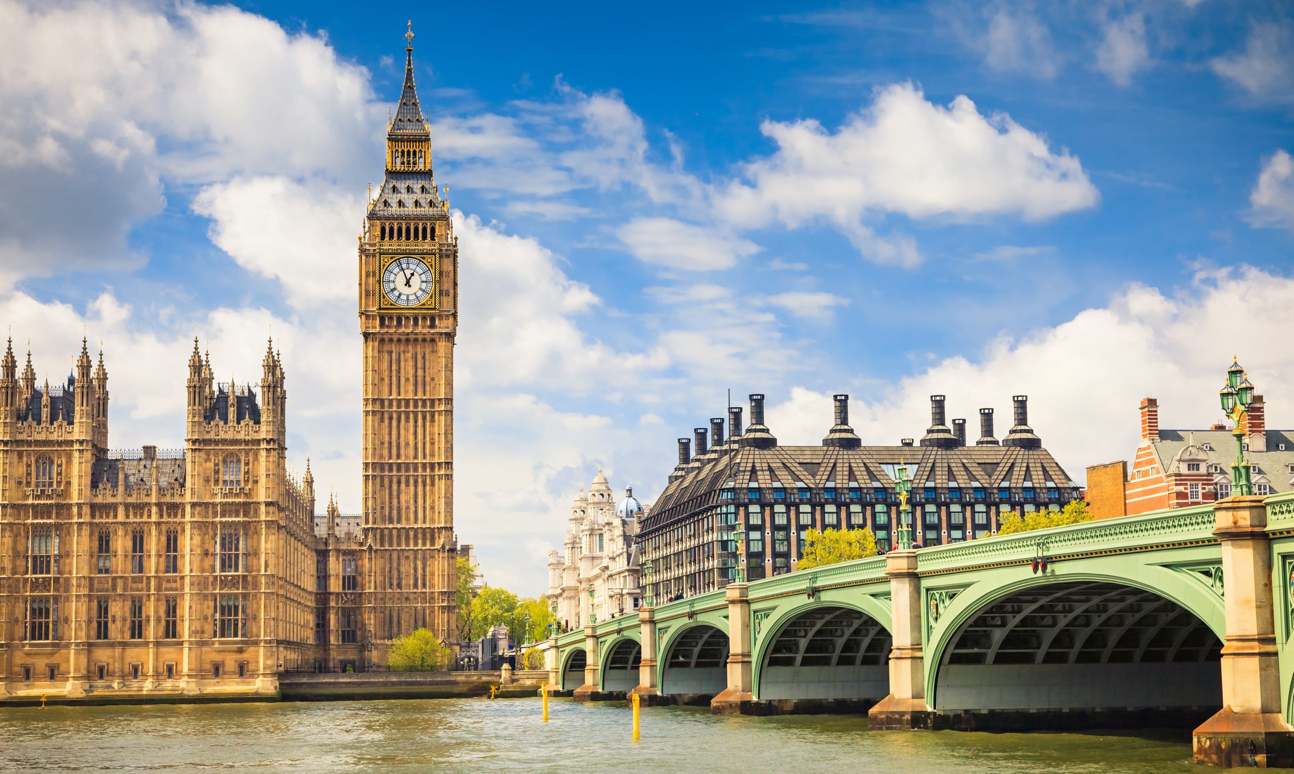 Big Ben and Houses of Parliament, London, UK